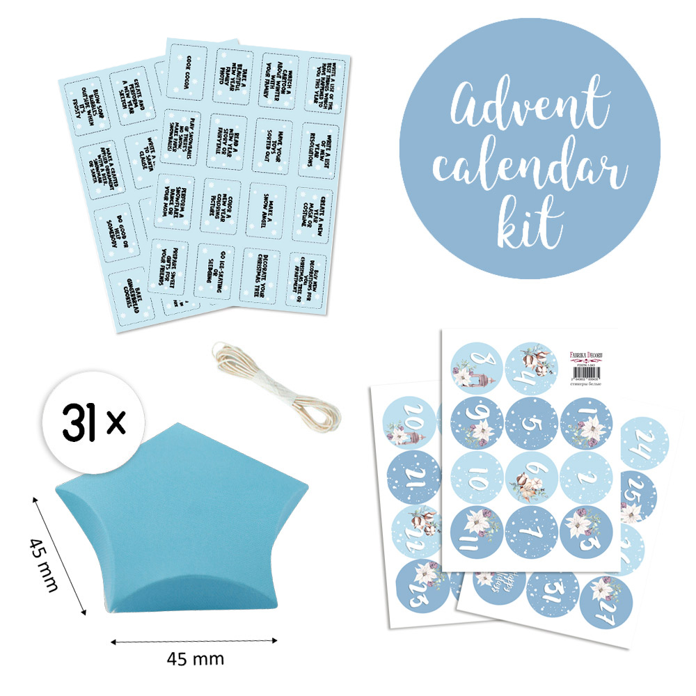 Adventskalender-Kit #6 - foto 0  - Fabrika Decoru