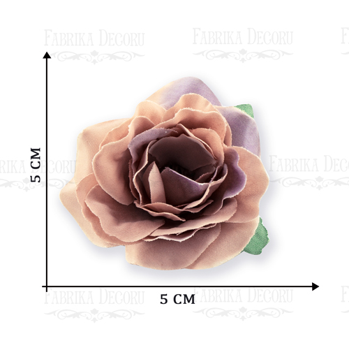 Квіти троянди Вінтажно-рожеві, 1шт - фото 1
