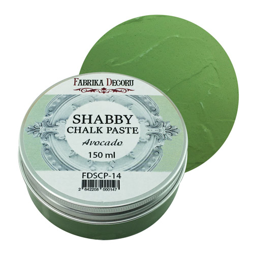 Shabby Kreidepaste Avocado 150 ml - Fabrika Decoru