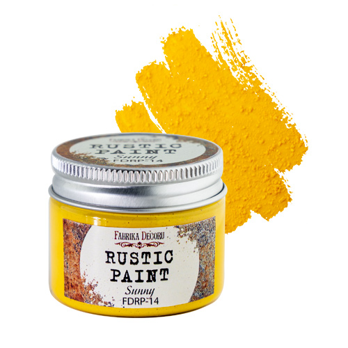 Rustic paint Sunny