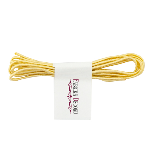 Soutache cord, color wheat, d=2mm