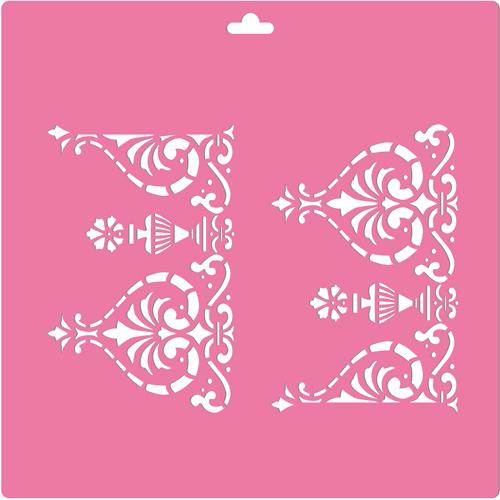 Stencil for furniture reusable, Pattern #188 - foto 0