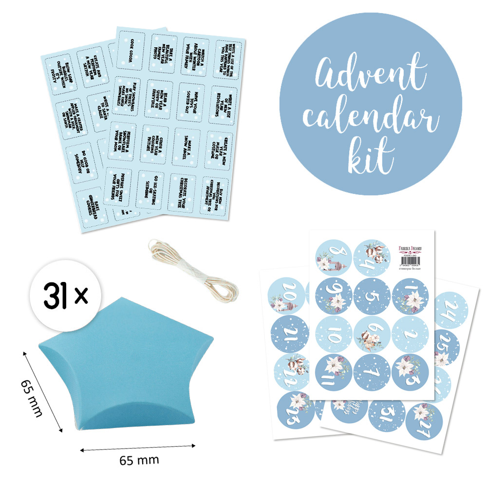 Adventskalender-Kit #5 - foto 0  - Fabrika Decoru