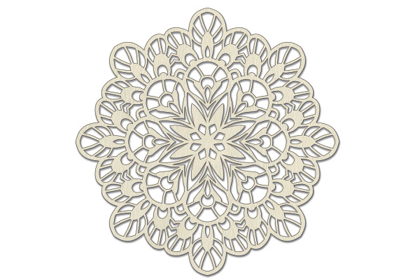 Chipboards set "Openwork napkin 3" #223