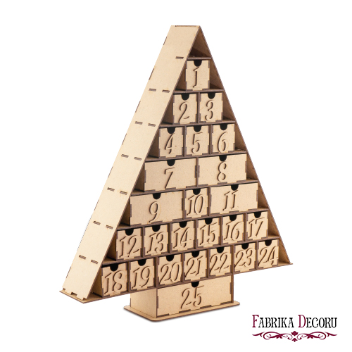 Adventskalender Katholisch für 25 Tage, DIY-Bausatz #096 - Fabrika Decoru