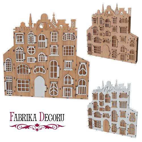 Adventskalender „Fröhliches Schloss“, für 24 Zellen, DIY Kit #417 - Fabrika Decoru