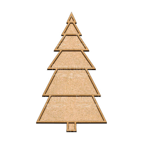  Art board Pine tree 1 23х39 cm