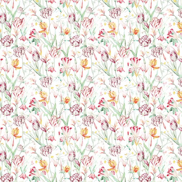 Blatt doppelseitiges Papier für Scrapbooking Frühlingsduft #50-03 12"x12" - Fabrika Decoru