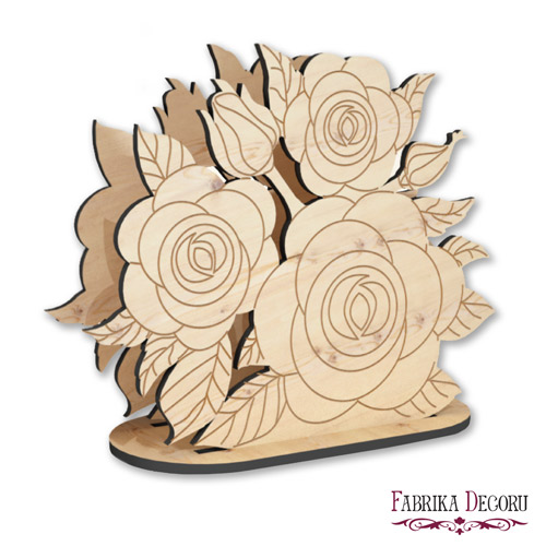 Napkin holder "Roses" #298