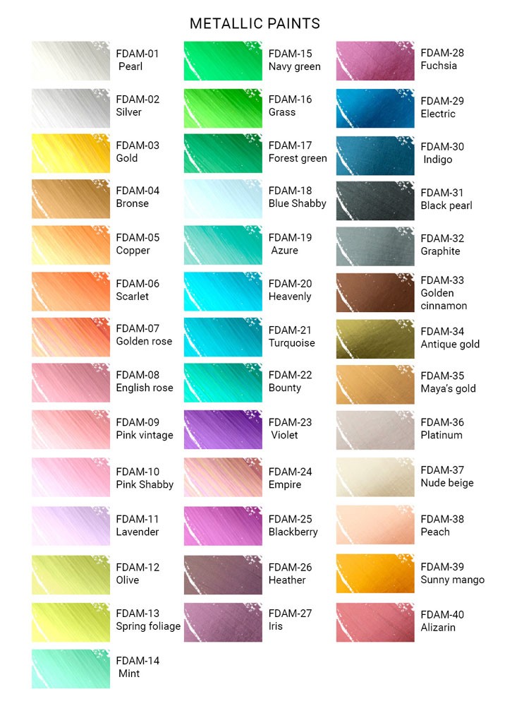 Farba metalik, kolor  Imperial, 30ml - foto 0  - Fabrika Decoru
