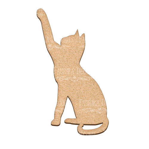 Künstlerkarton Katze 17х30 cm - Fabrika Decoru