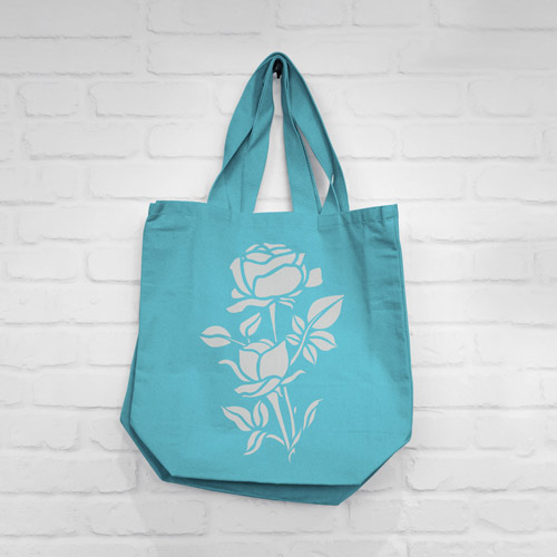 Schablone für Dekoration XL-Größe (30*21cm), Zwei Rosen #025 - foto 1  - Fabrika Decoru