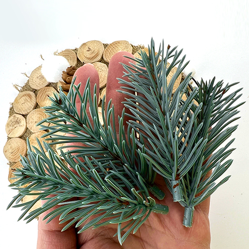 Set of artificial Christmas tree branches, Blue, 20 pcs - foto 3