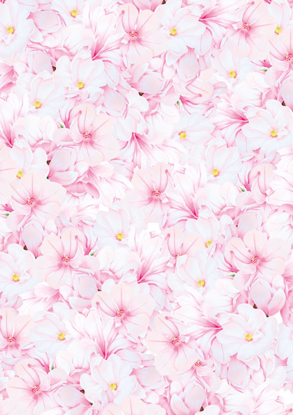 Overlay " Magnolia background" 21х29,7 сm