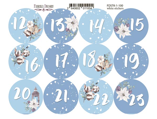 Journaling stickers set #1-100