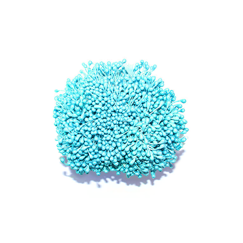 Stamens small and glossy Blue 20pcs