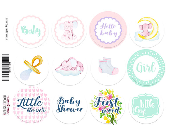 Journaling stickers set #1-015