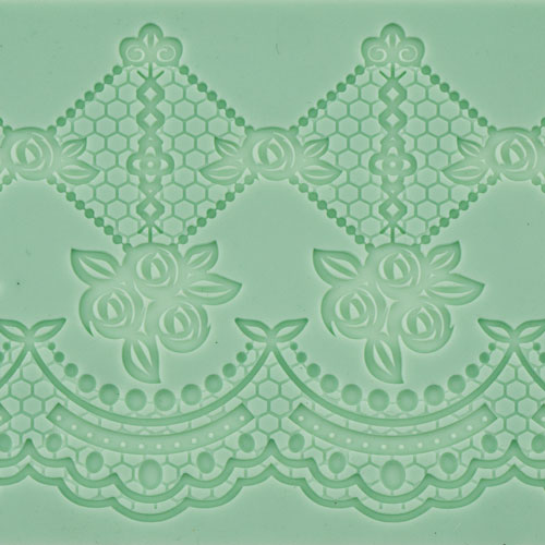 Silicone mat, Venice lace #27 - foto 0