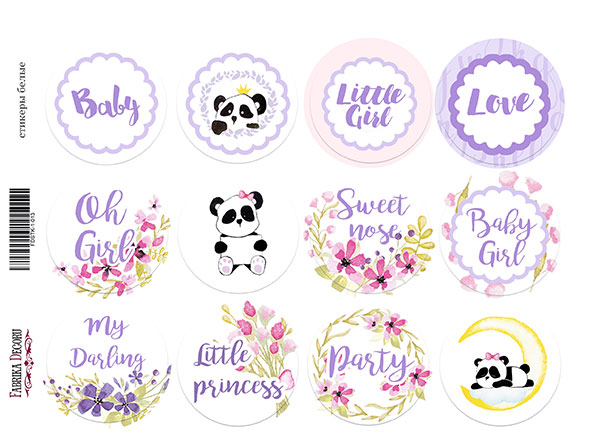 Journaling stickers set #1-013