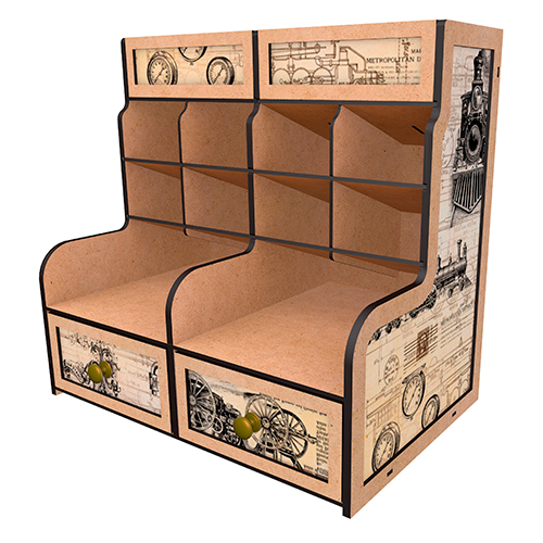 Organizer na biurko na Markery i Przybory, Z obrazkami, 31 x 20 x 30 cm - foto 8  - Fabrika Decoru