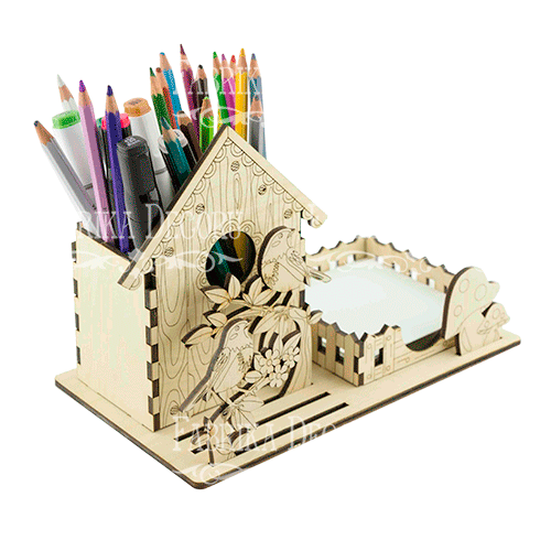 Desk organizer DIY kit "Birdhouse", #05 - foto 1