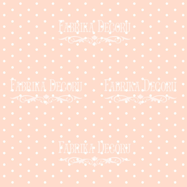 Blatt doppelseitiges Papier für Scrapbooking Baby&Mama #29-01 12"x12" - foto 0  - Fabrika Decoru