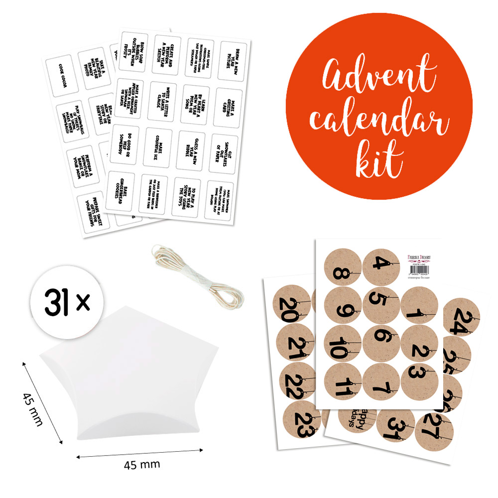 Adventskalender-Kit #9 - foto 0  - Fabrika Decoru