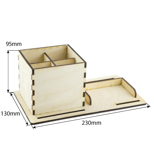 Desk organizer DIY kit for visit cards and stationery, #08 - foto 1