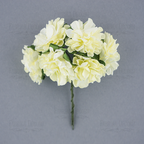 Blumenset Chrysantheme gelb, 6St - Fabrika Decoru