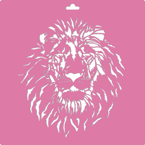 Szablon uniwersalny XL, 30x30cm, Leo, #228 - Fabrika Decoru
