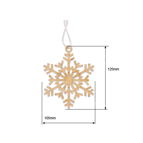 Blank for decoration "Snowflakes-1" #186 - foto 0