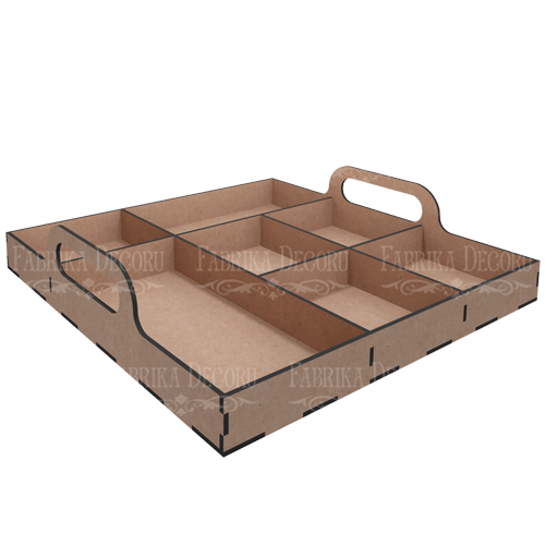 Mischbox 7 Tablettzellen, 30х30x7sm - Fabrika Decoru