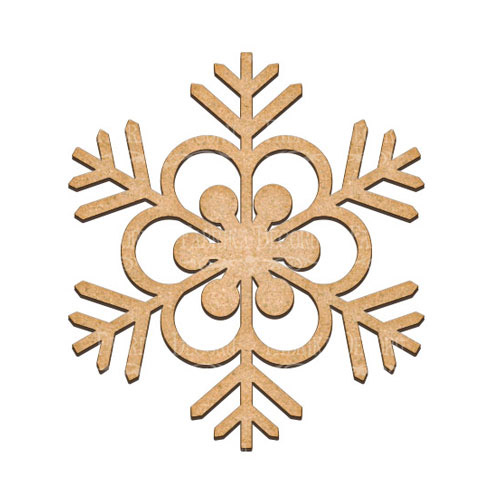  Art board Snowflake 1 18х20 cm