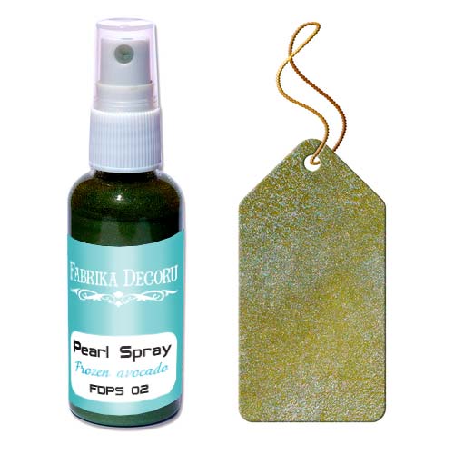 Perłowy spray, kolor Lodowe awokado, 50ml - Fabrika Decoru