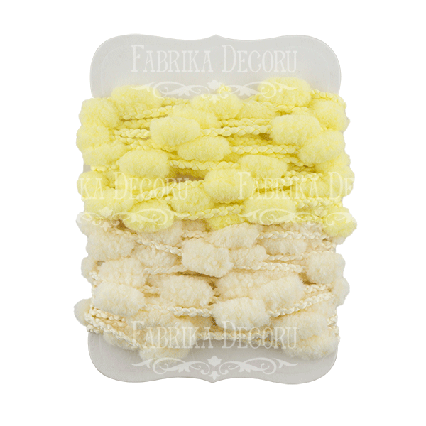Webbing with pompons set TPBY