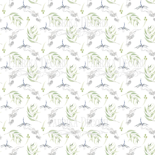 Sheet of double-sided paper for scrapbooking Tender Orchid #6-02 12"x12" - foto 0