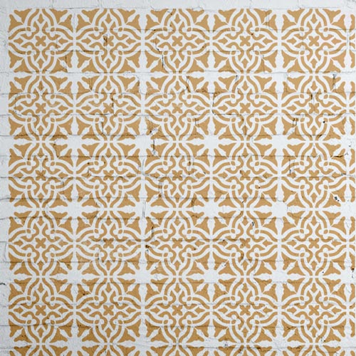 Stencil for crafts 15x20cm "Empire style background" #321 - foto 0