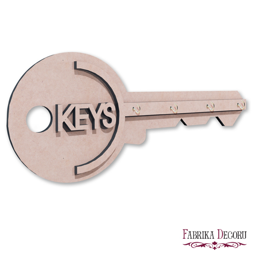 ключница настенная "ключ" #324 фабрика декору