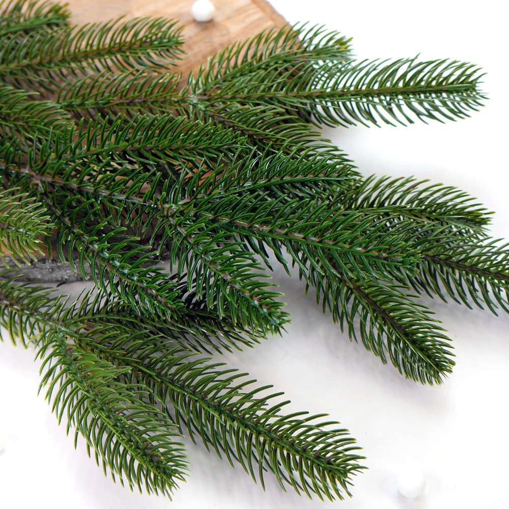 Set of artificial Christmas tree branches Green maxi 6 pcs - foto 0