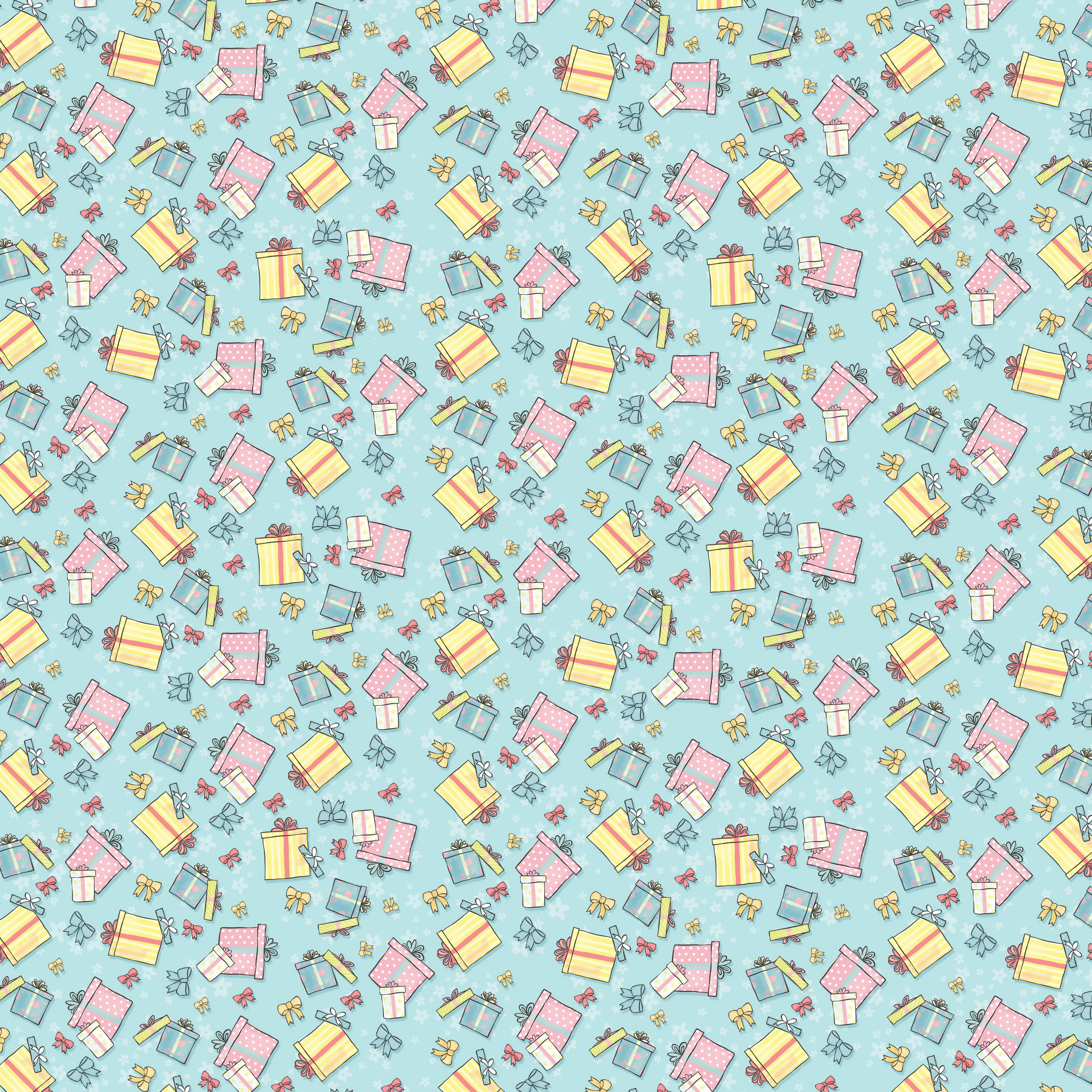 лист односторонней бумаги для скрапбукинга bunny birhtday party #12-01 30,5х30,5 см