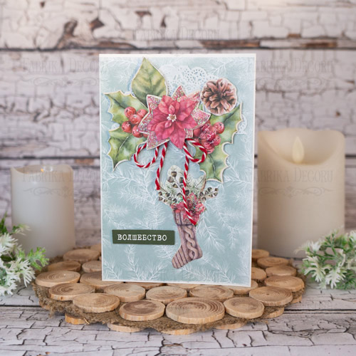 Greeting cards DIY kit, "Winter wonders" - foto 6