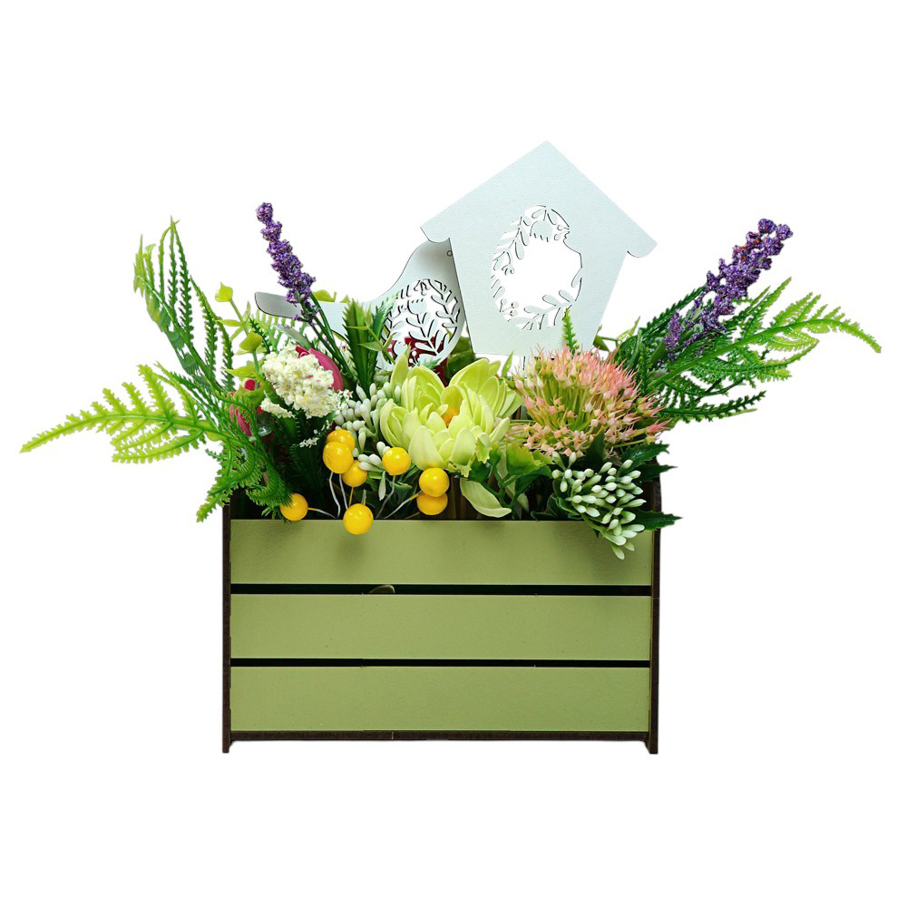 Seifenblumen-Bouquet „Frühlingsstimmung“, 150 x 150 x 200 mm - foto 0  - Fabrika Decoru