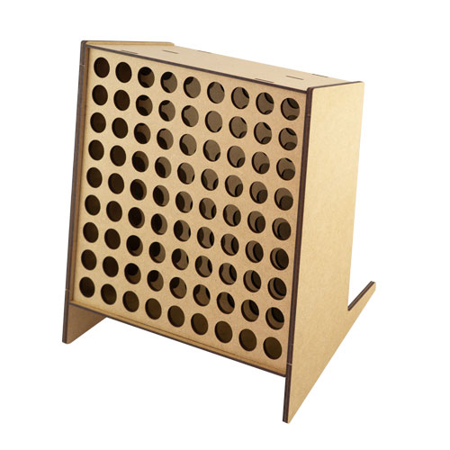 настольный органайзер для маркеров, на 81 ячейку, 262mm x 165mm х 295mm, #379