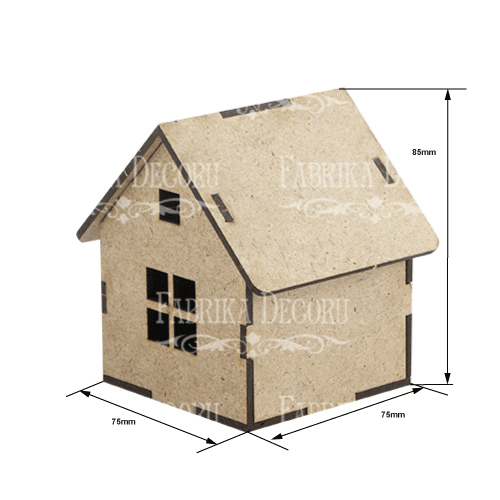 Baza do dekorowania "Domek-6" #109 - foto 0  - Fabrika Decoru