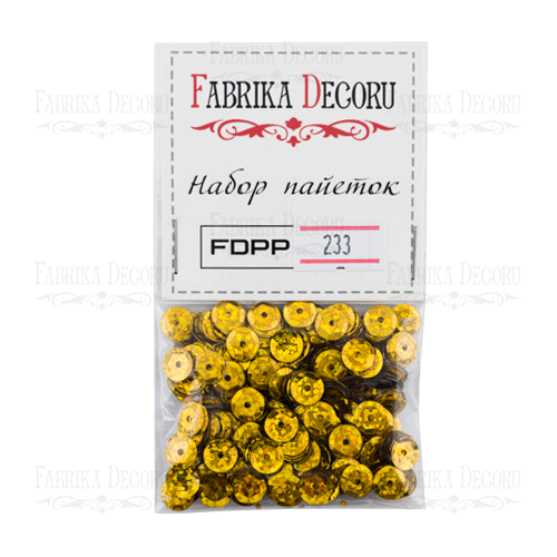 Pailletten-Set - 233 - Fabrika Decoru