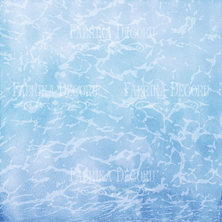 Sheet of double-sided paper for scrapbooking Sea Breeze #5-03 12"x12" - foto 0