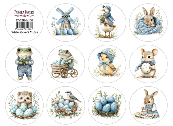 набор наклеек (стикеров) для журналинга #1-160