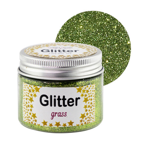 Glitter, Farbe Gras, 50 ml - Fabrika Decoru