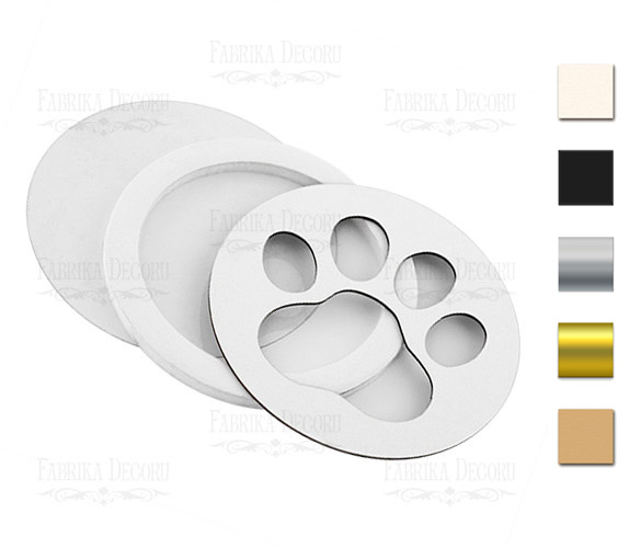 Shaker dimension set "Paw" 9х9 cm 