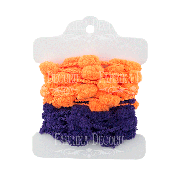 Webbing with pompons set TPOL